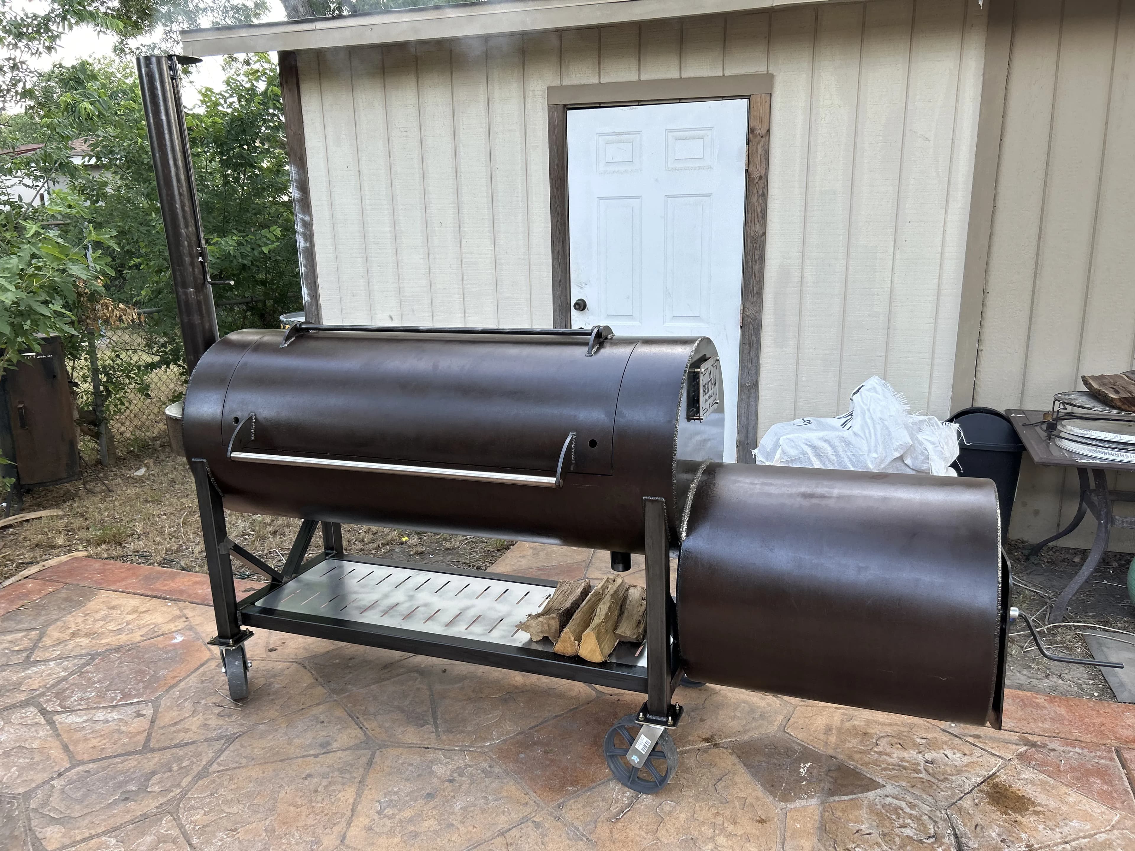 118 Gallon Smoker